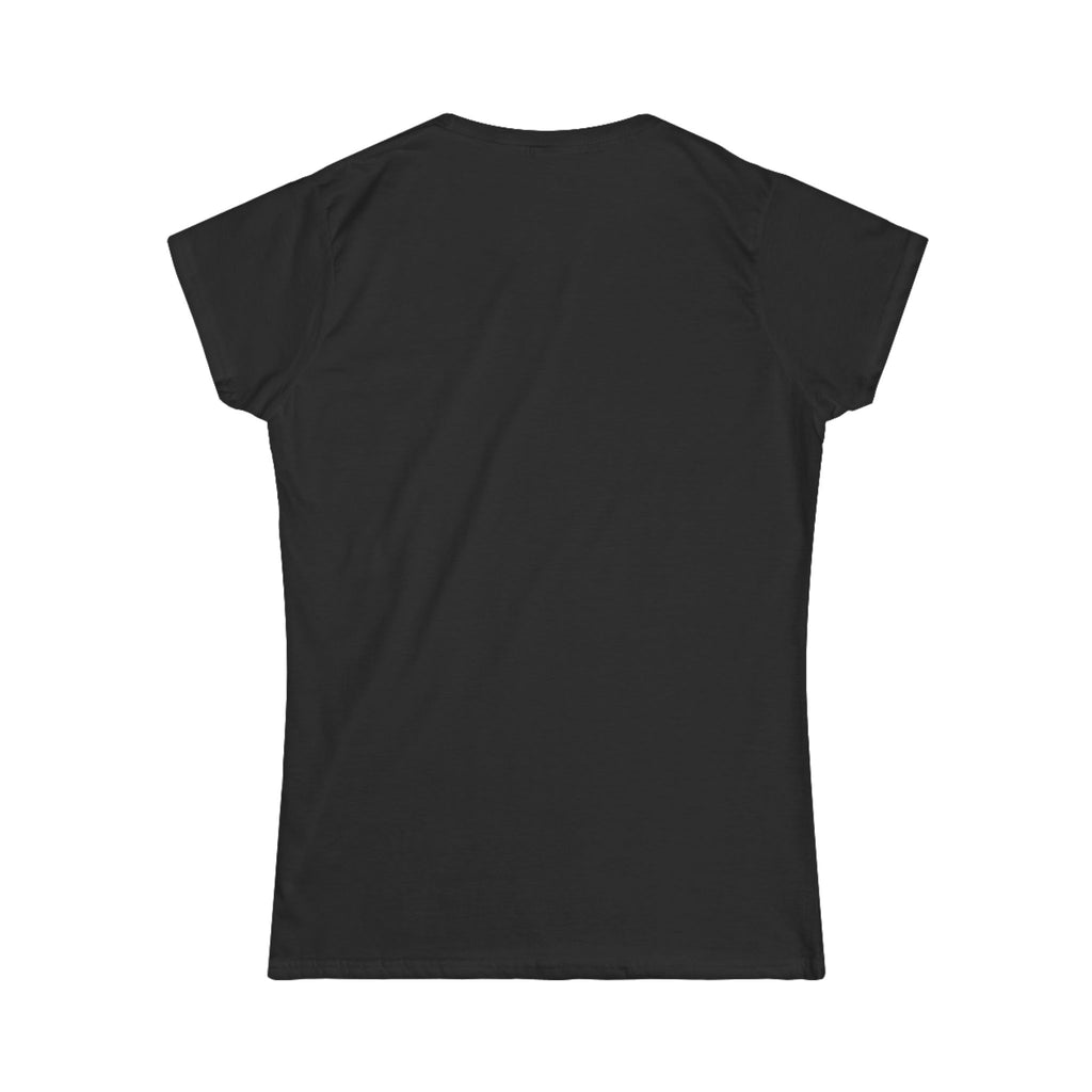 Black t-shirt on a white background